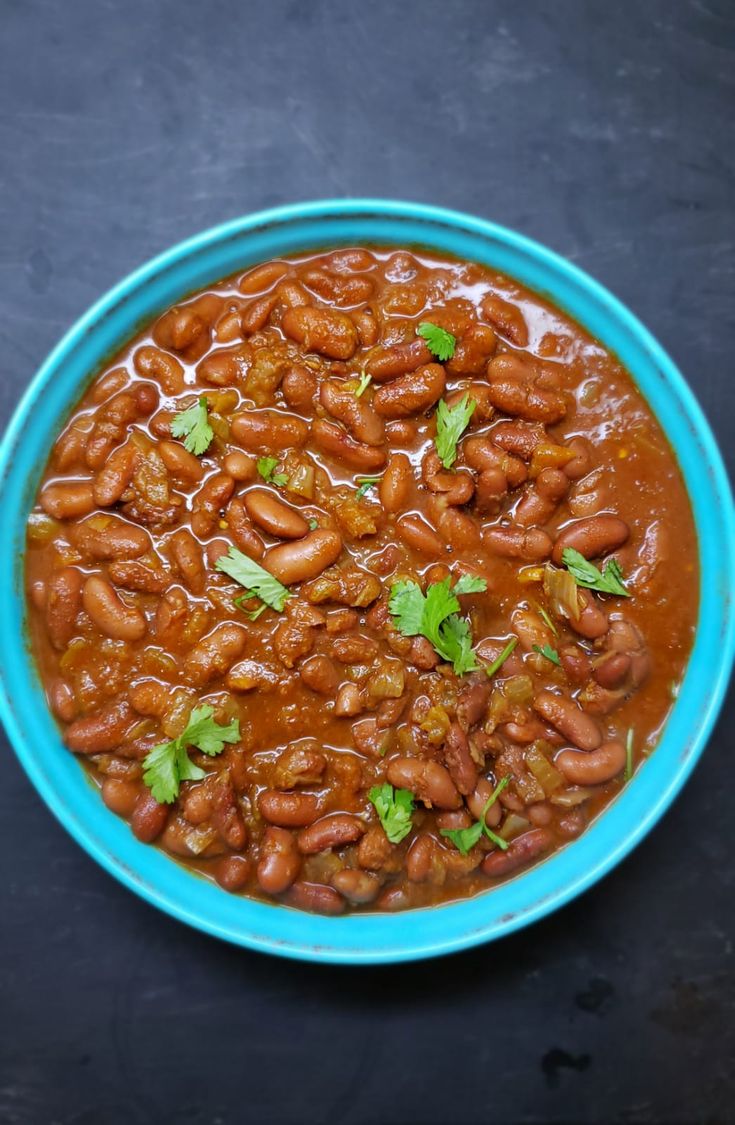 Slow cooked beans