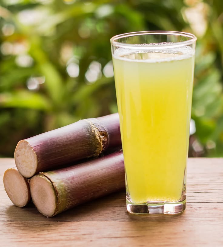 Fresh sugarcane juice
